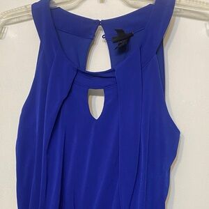 Enfocus Studio Royal Blue Backless Dress